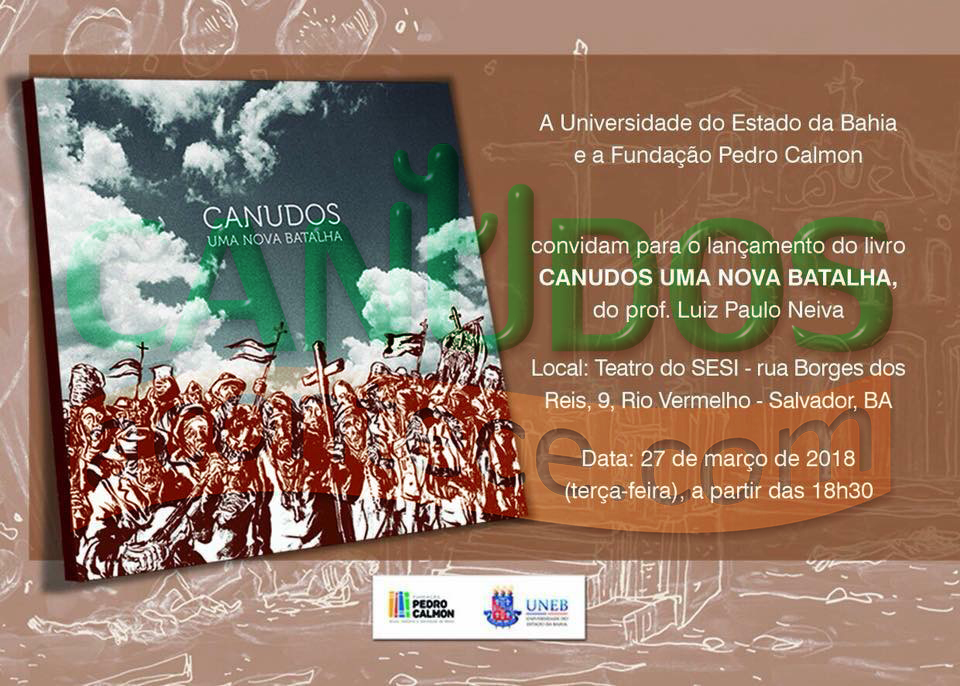 LANÇAMENTO DO LIVRO CANUDOS: UMA NOVA BATALHA